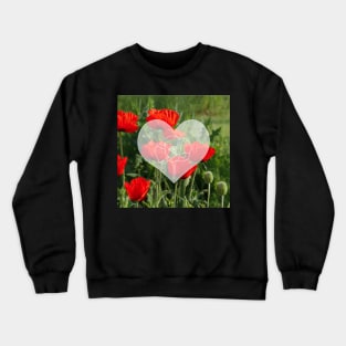 Popies at Flanders field Crewneck Sweatshirt